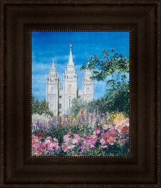Salt Lake Temple in Summer