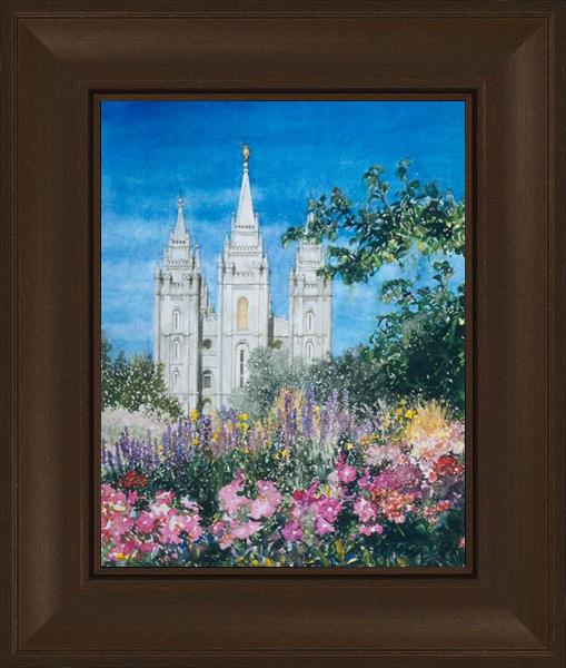 Salt Lake Temple in Summer