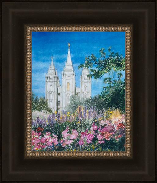 Salt Lake Temple in Summer
