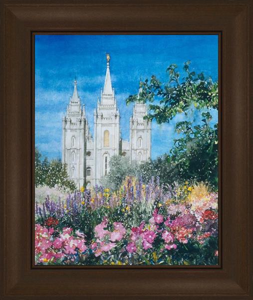 Salt Lake Temple in Summer