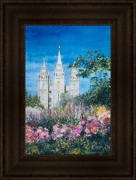 Salt Lake Temple in Summer