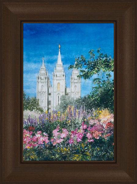 Salt Lake Temple in Summer