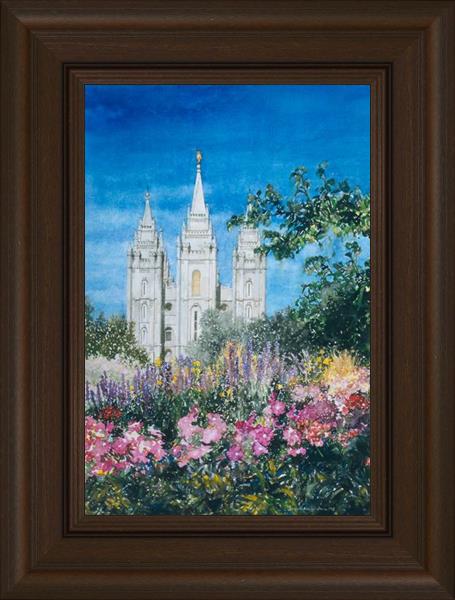 Salt Lake Temple in Summer