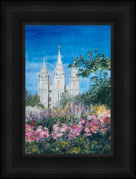 Salt Lake Temple in Summer