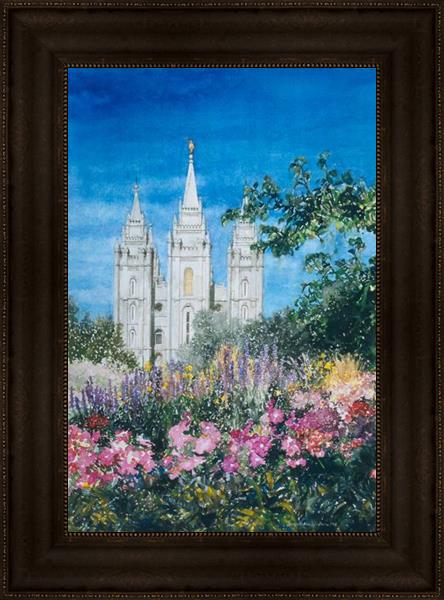 Salt Lake Temple in Summer