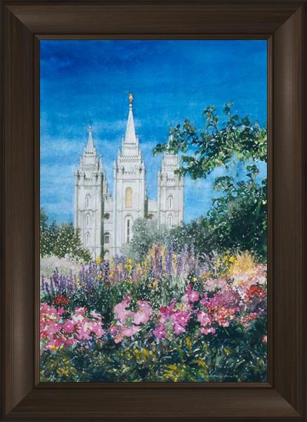 Salt Lake Temple in Summer