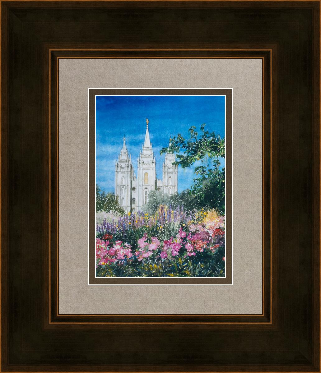 Salt Lake Temple in Summer