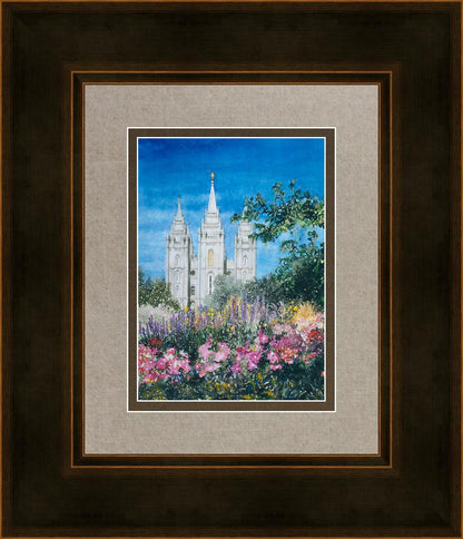 Salt Lake Temple in Summer