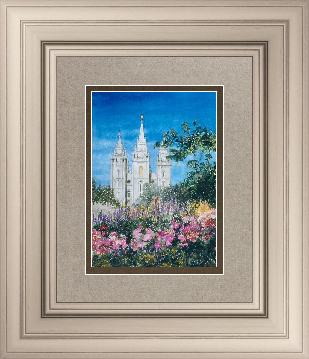 Salt Lake Temple in Summer