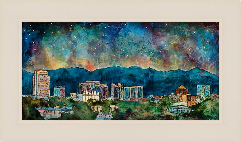 Salt Lake Temple Skyline