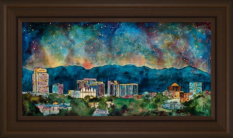 Salt Lake Temple Skyline