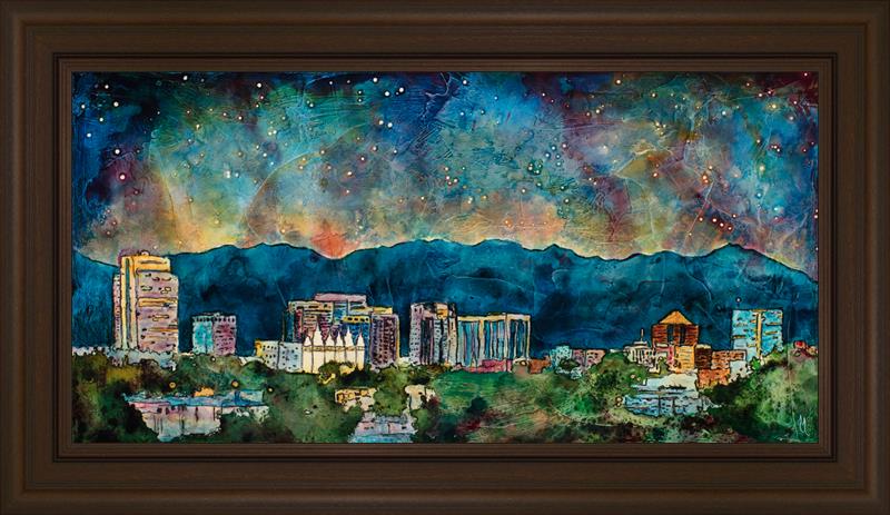 Salt Lake Temple Skyline