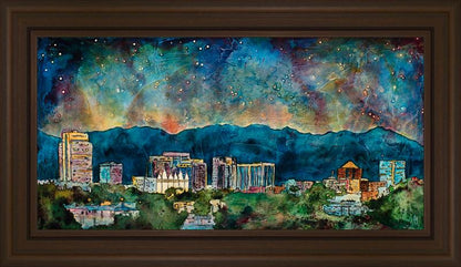 Salt Lake Temple Skyline