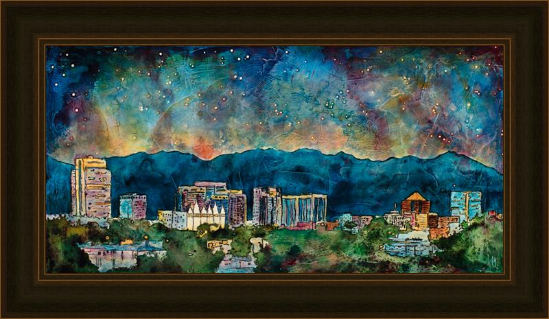Salt Lake Temple Skyline