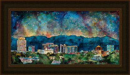 Salt Lake Temple Skyline