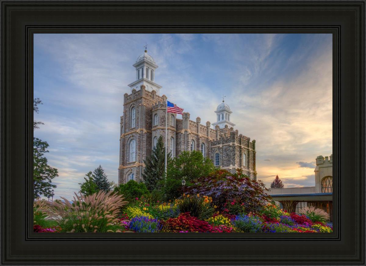 Logan Utah Temple Mountain of God
