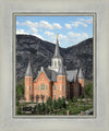 Provo City Center Utah Temple Y Mountain Portrait