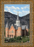 Provo City Center Utah Temple Y Mountain Portrait