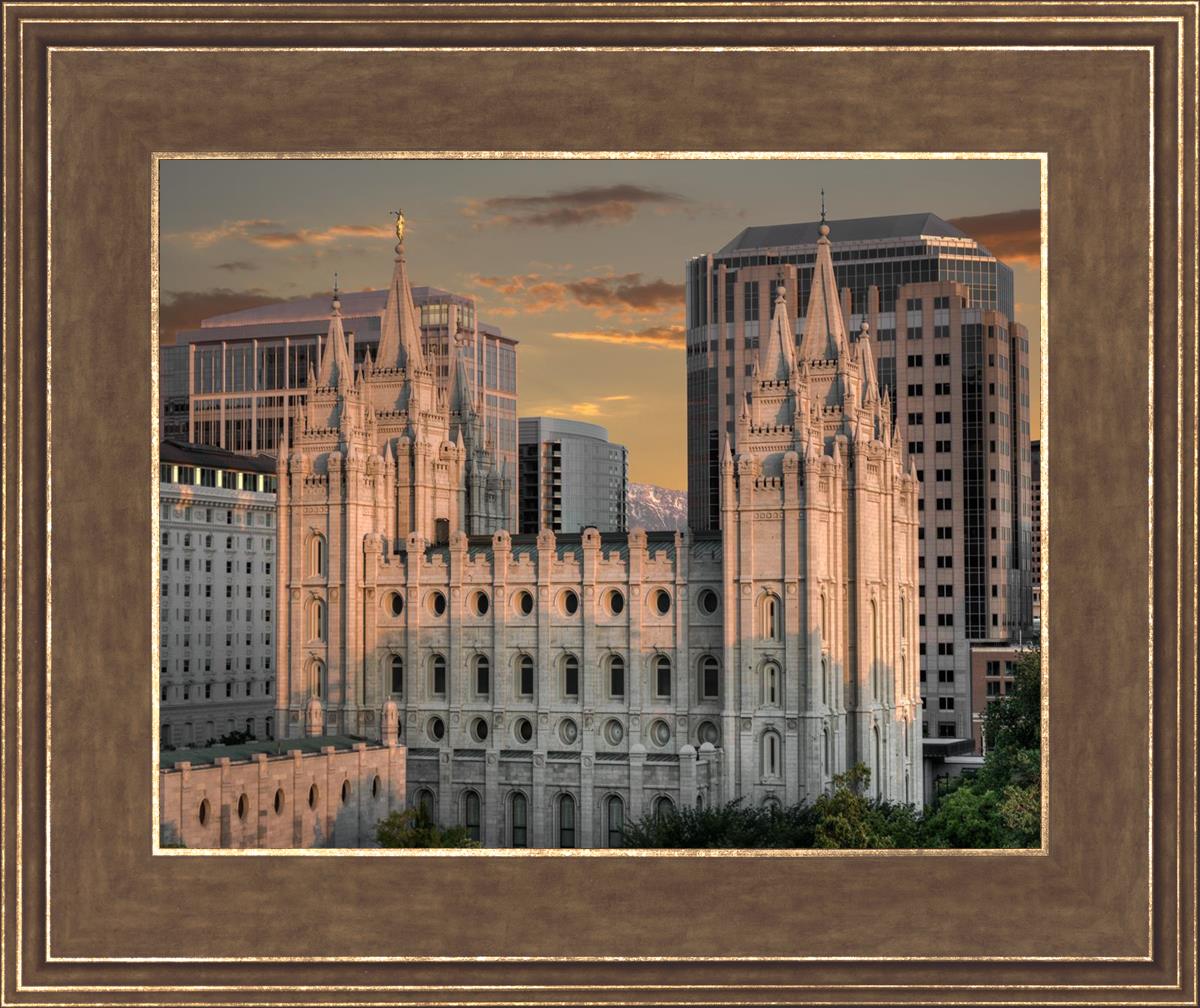 Salt Lake City Utah Temple A Mighty Refuge