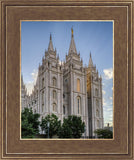 Salt Lake City Utah Temple Rays of Light Portrait