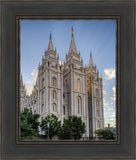 Salt Lake City Utah Temple Rays of Light Portrait