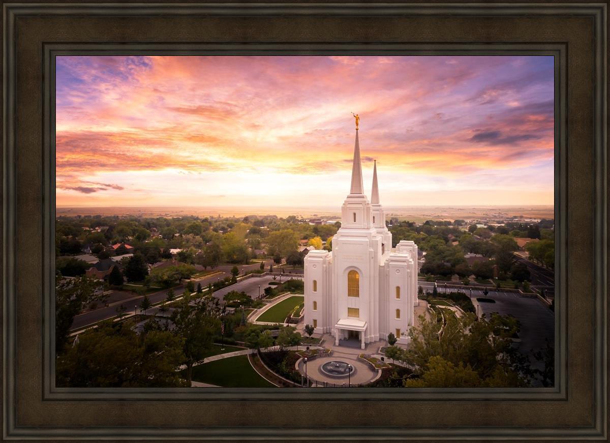 Brigham City Aerial