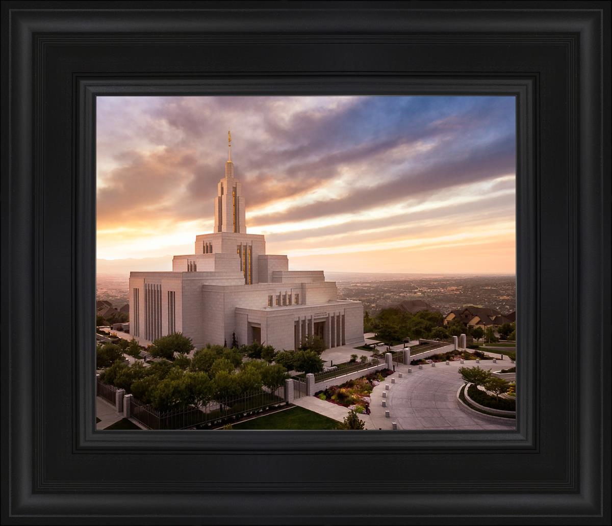 Draper Sunset Aerial