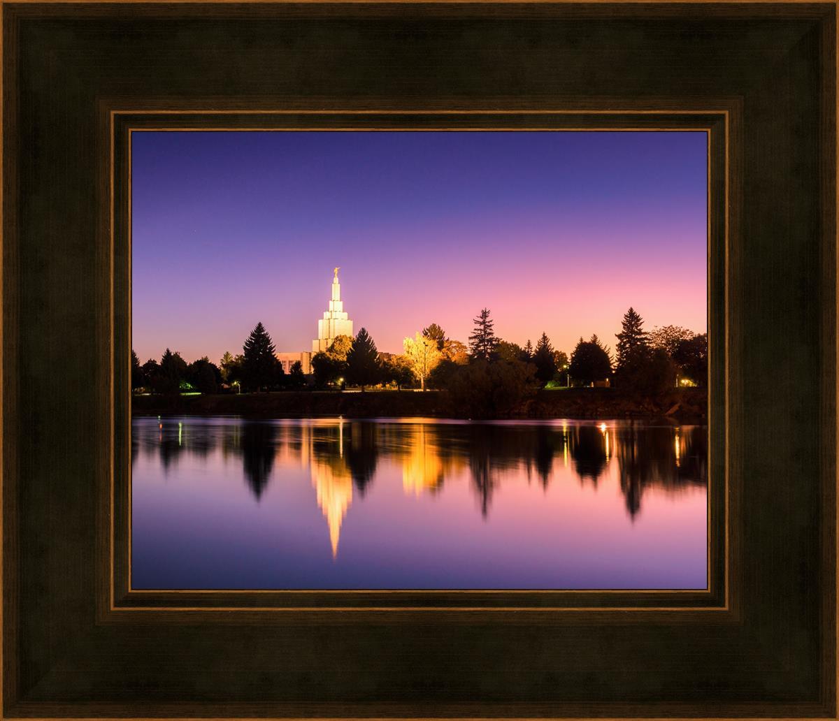 Idaho Falls Snake River Reflection