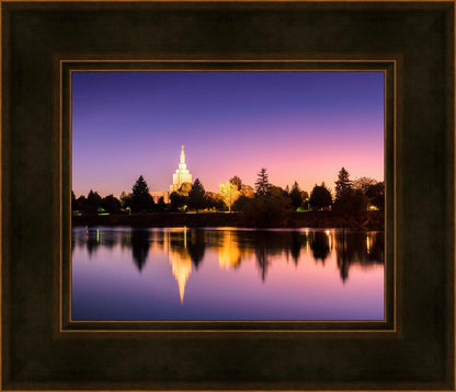 Idaho Falls Snake River Reflection