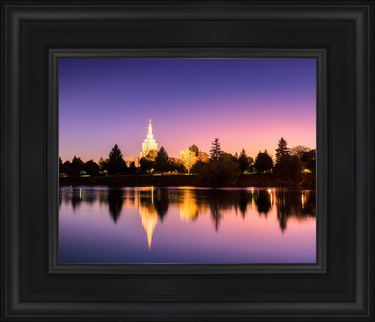 Idaho Falls Snake River Reflection