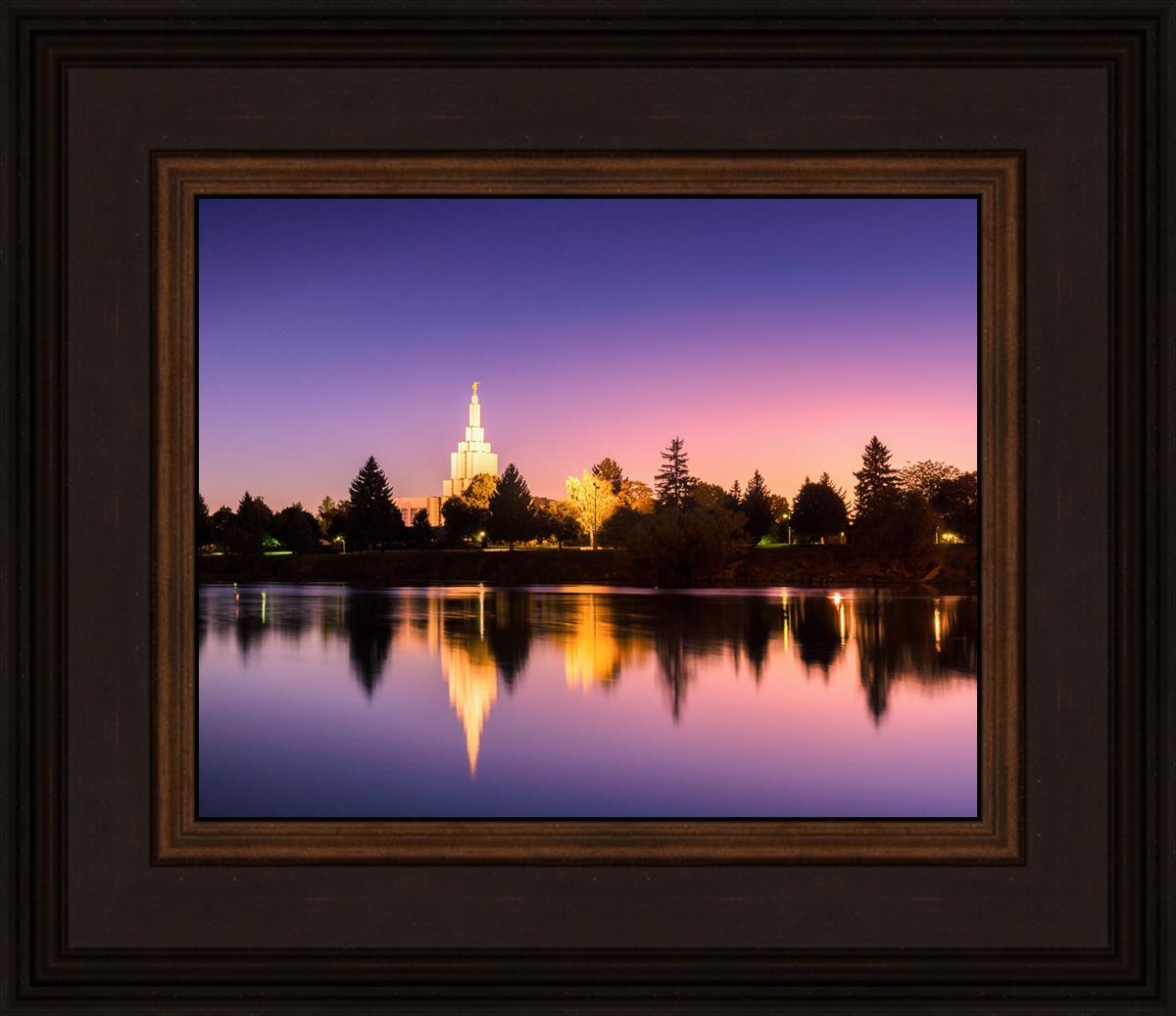 Idaho Falls Snake River Reflection