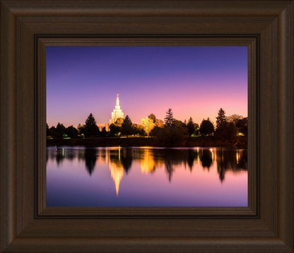 Idaho Falls Snake River Reflection