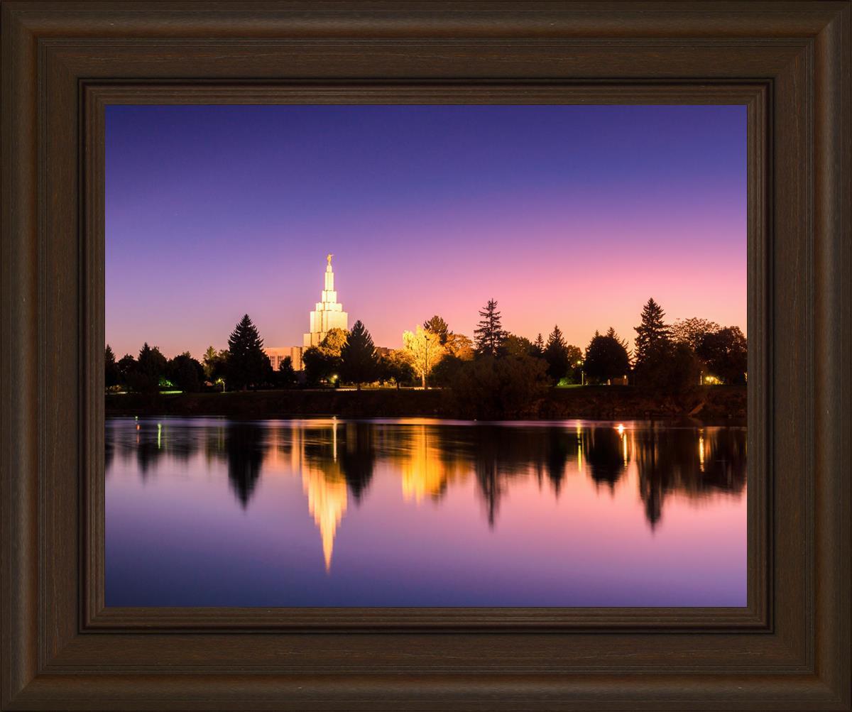 Idaho Falls Snake River Reflection
