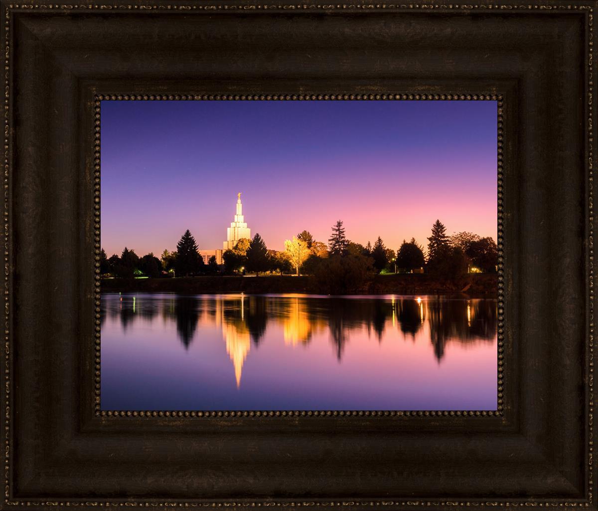 Idaho Falls Snake River Reflection