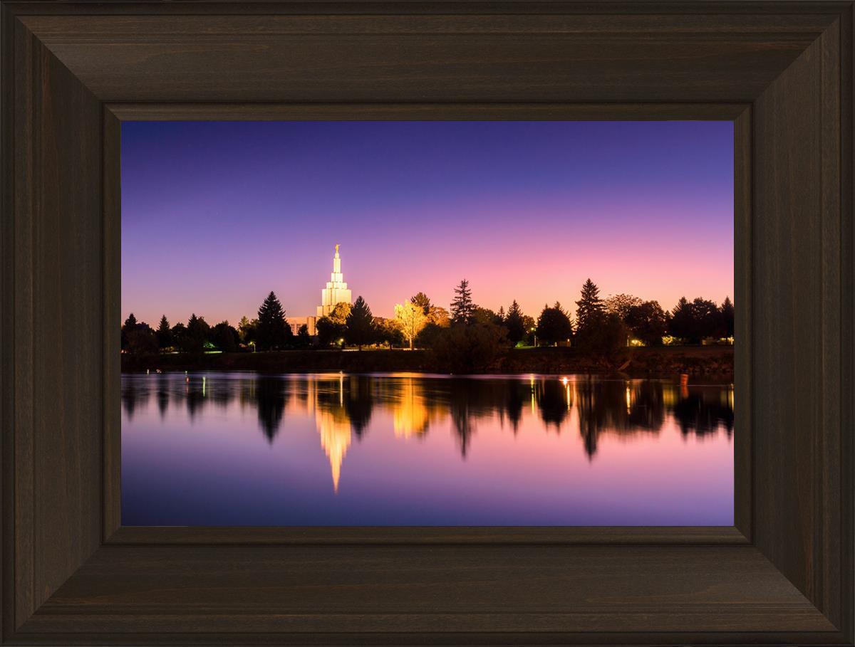 Idaho Falls Snake River Reflection