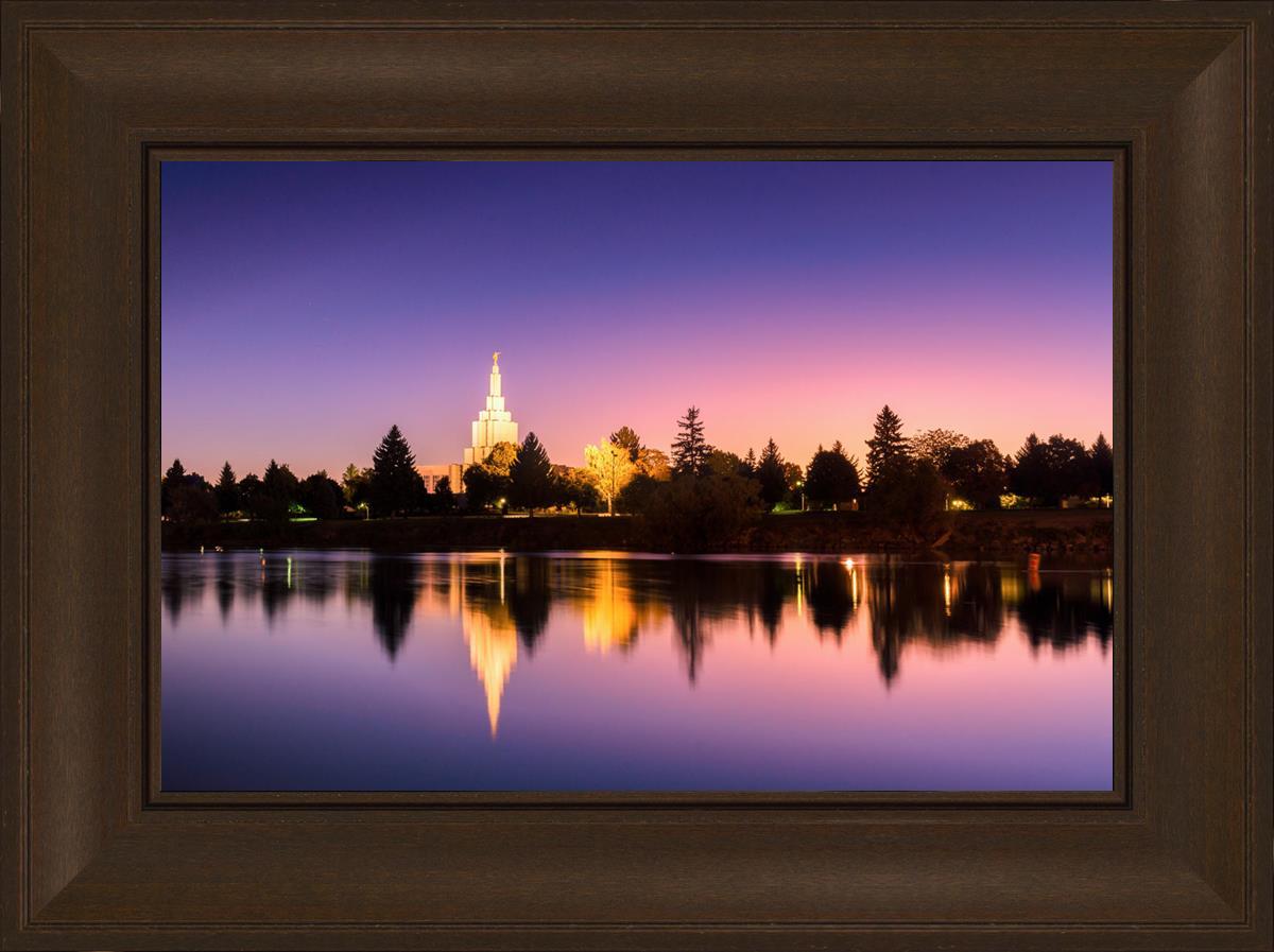 Idaho Falls Snake River Reflection