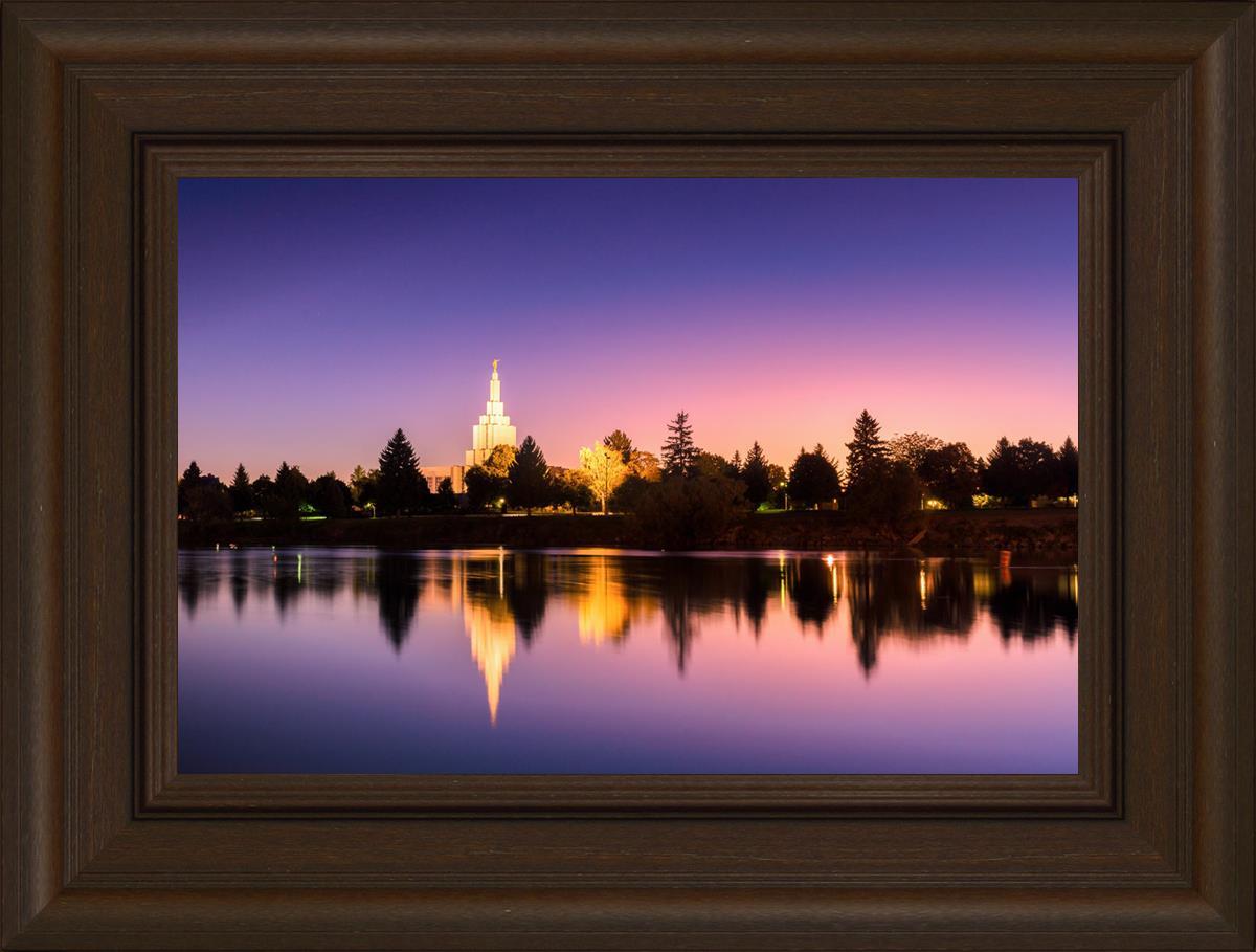 Idaho Falls Snake River Reflection