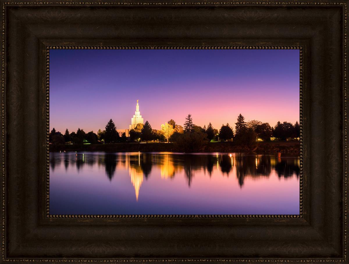 Idaho Falls Snake River Reflection