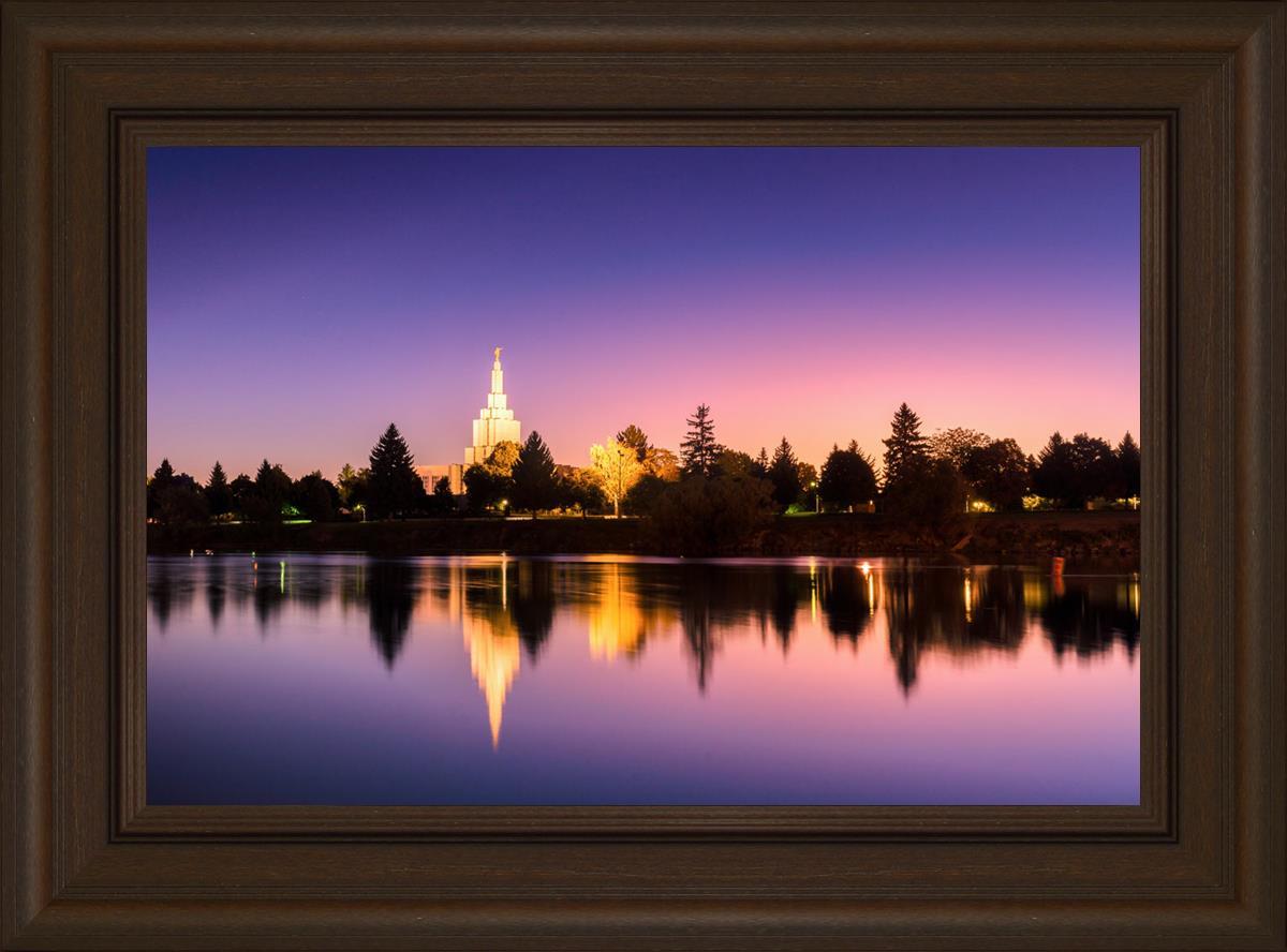 Idaho Falls Snake River Reflection