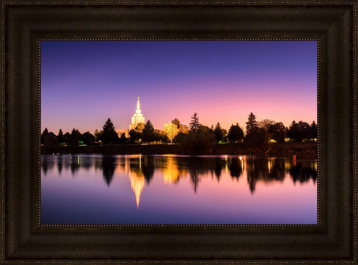 Idaho Falls Snake River Reflection