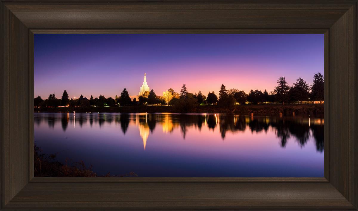 Idaho Falls Snake River Reflection
