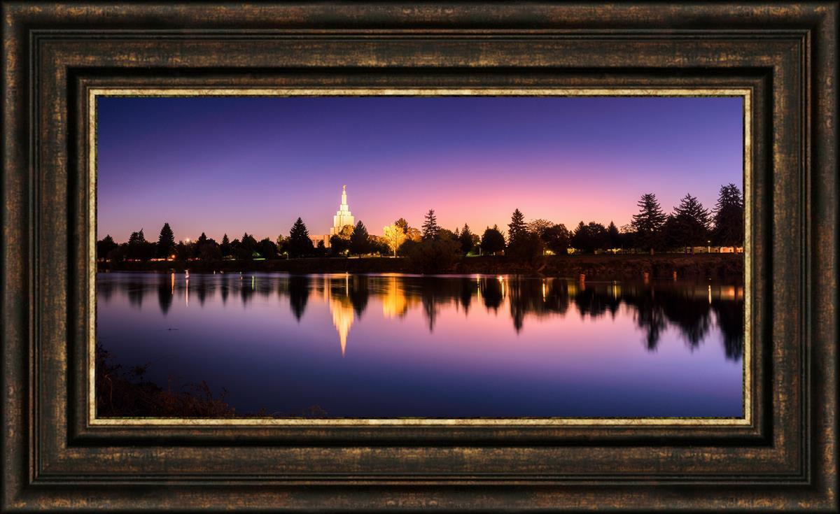 Idaho Falls Snake River Reflection