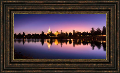 Idaho Falls Snake River Reflection