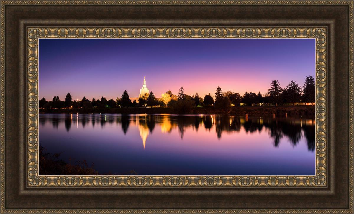 Idaho Falls Snake River Reflection