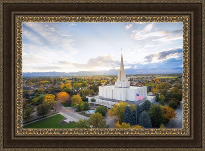 Jordan River Dayglow Aerial