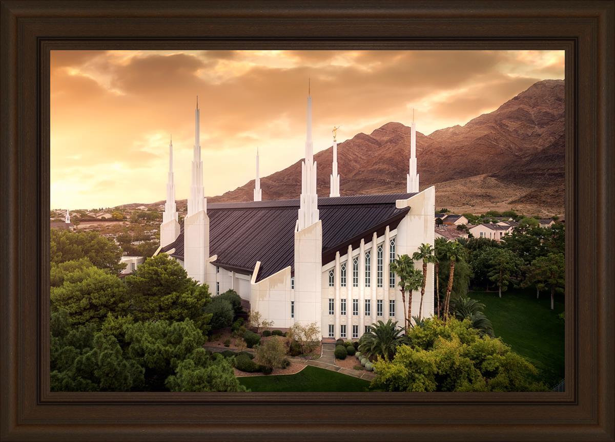 Las Vegas Desert Oasis Aerial