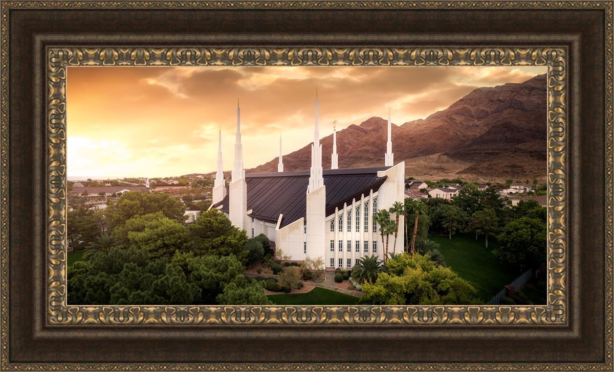 Las Vegas Desert Oasis Aerial