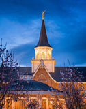 Provo City Center Blue and Gold
