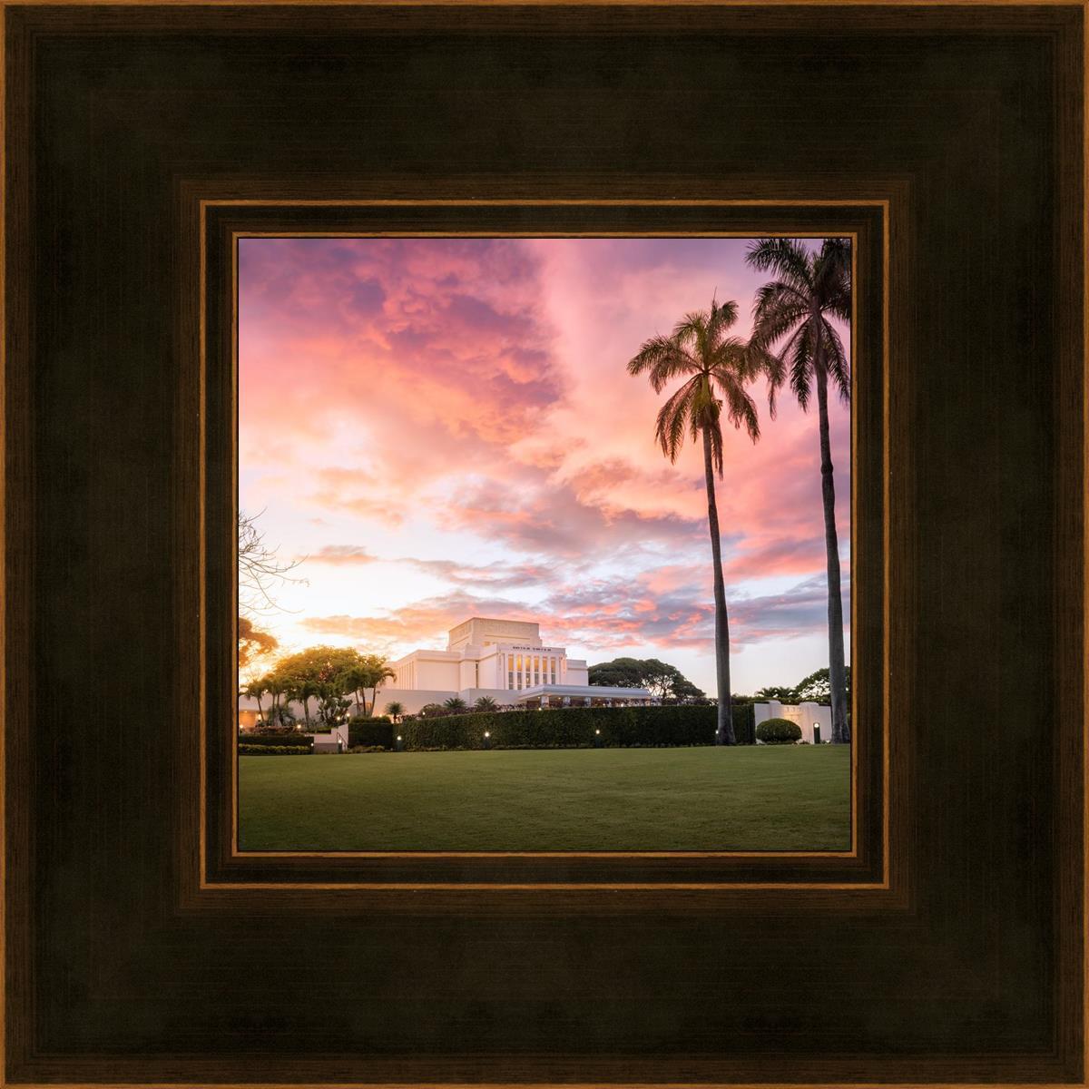 Laie Sunset Panorama
