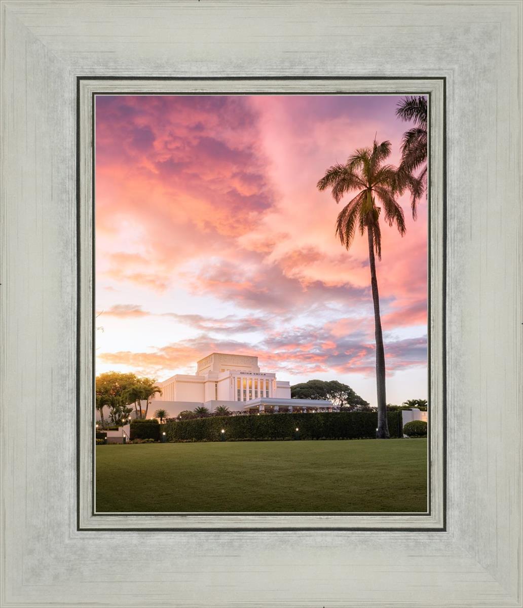 Laie Sunset Panorama